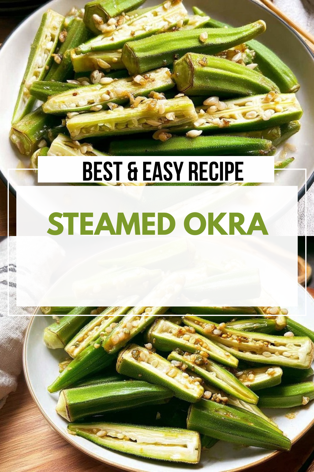 Steamed Okra