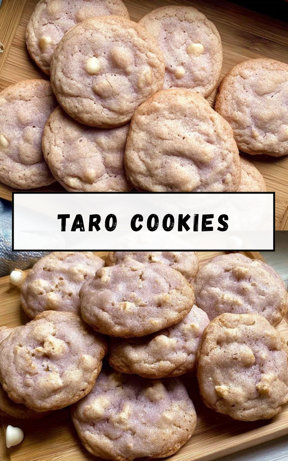 White Chocolate Chip Taro Cookies Recipe 7 Taro Cookies