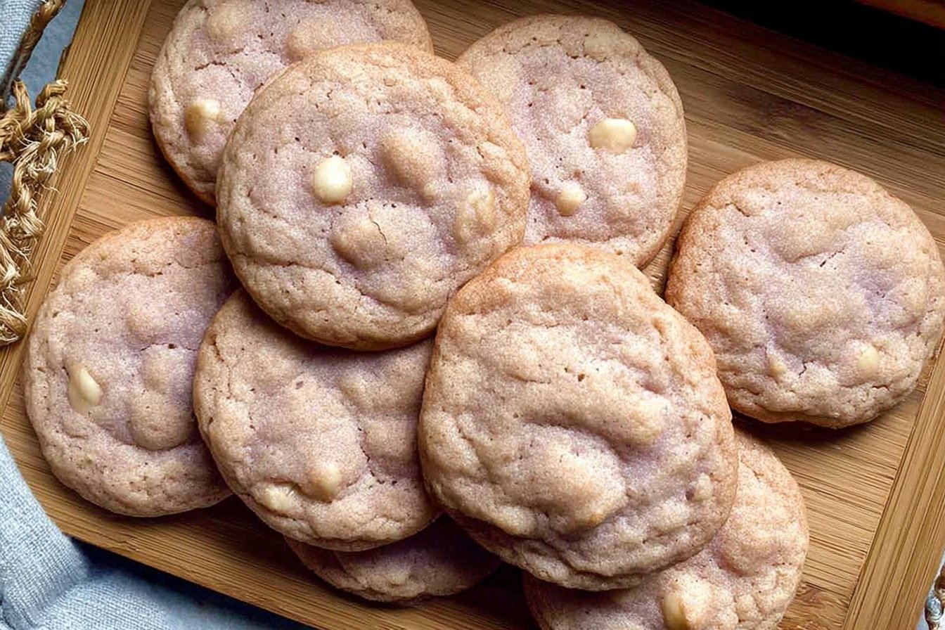 White Chocolate Chip Taro Cookies Recipe 6 Taro Cookies