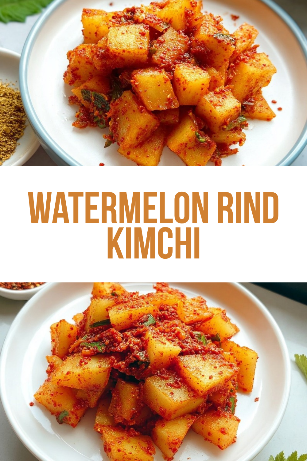 Watermelon Rind Kimchi Recipe 7 Watermelon Rind Kimchi