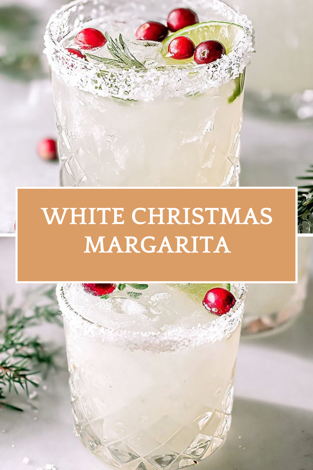 White Christmas Margarita