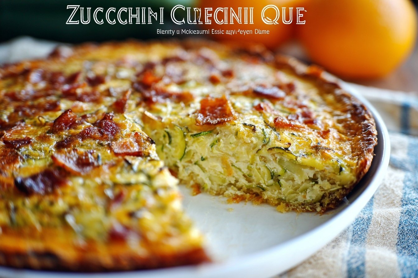 Zucchini Quiche Recipe Easy Crustless Version 6 Zucchini Quiche