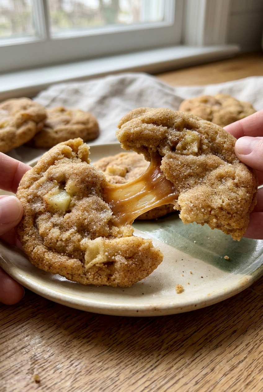 Caramel Apple Cookies