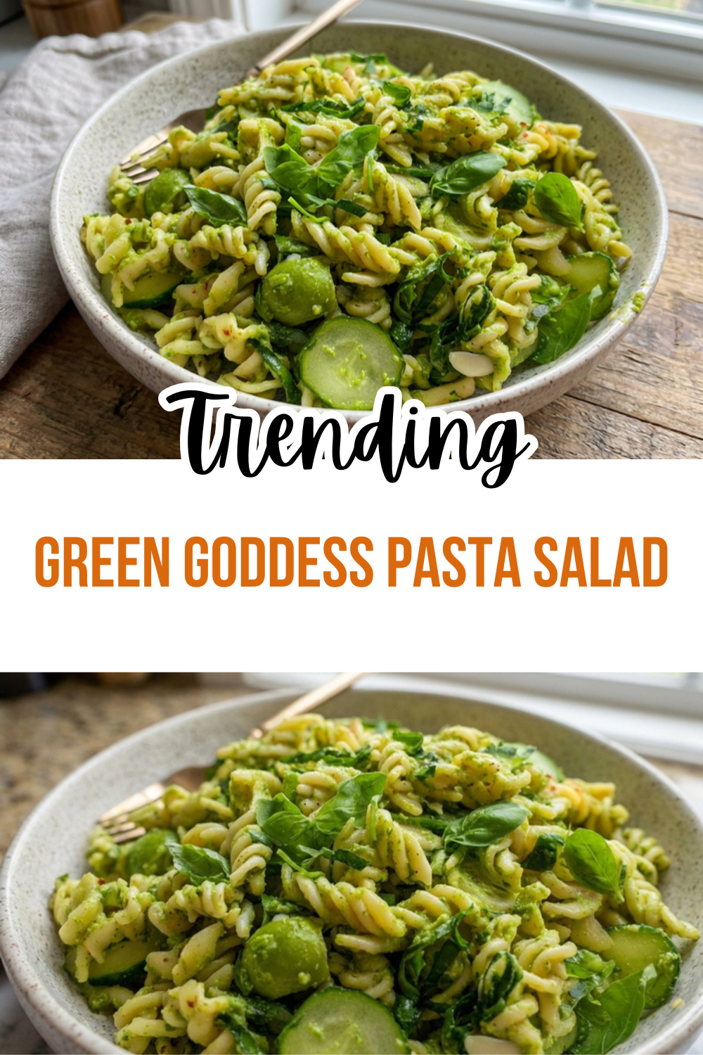 Green Goddess Pasta Salad Recipe 7 Green Goddess Pasta Salad