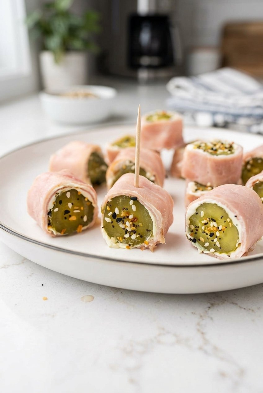 Ham Pickle Roll Ups