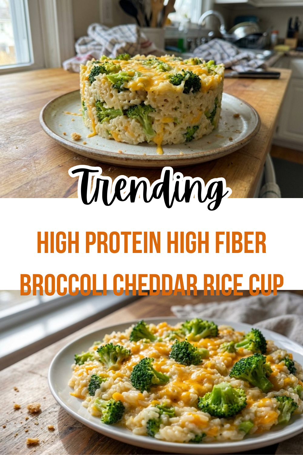 High Protein High Fiber Broccoli Cheddar Rice Cup 7 High Protein High Fiber Broccoli Cheddar Rice Cup