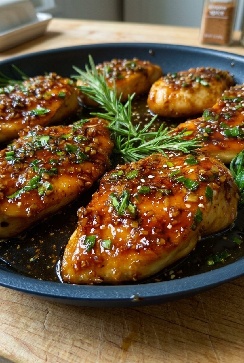 Honey Garlic Chicken Breast Recipe 6 Honey Garlic Chicken Breasts
