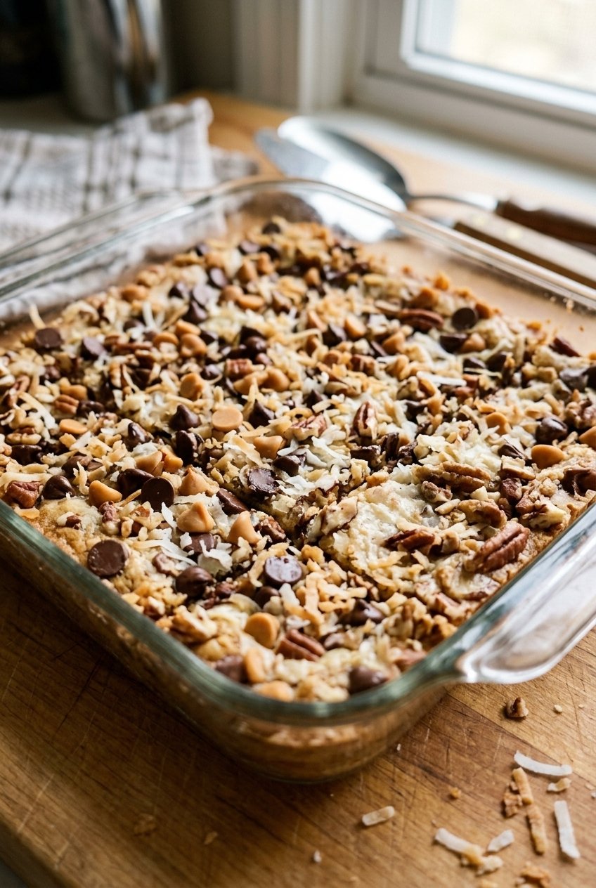 Magic Cookie Bars Recipe: Easy 7 Layer Dessert 6 Magic Cookie Bars