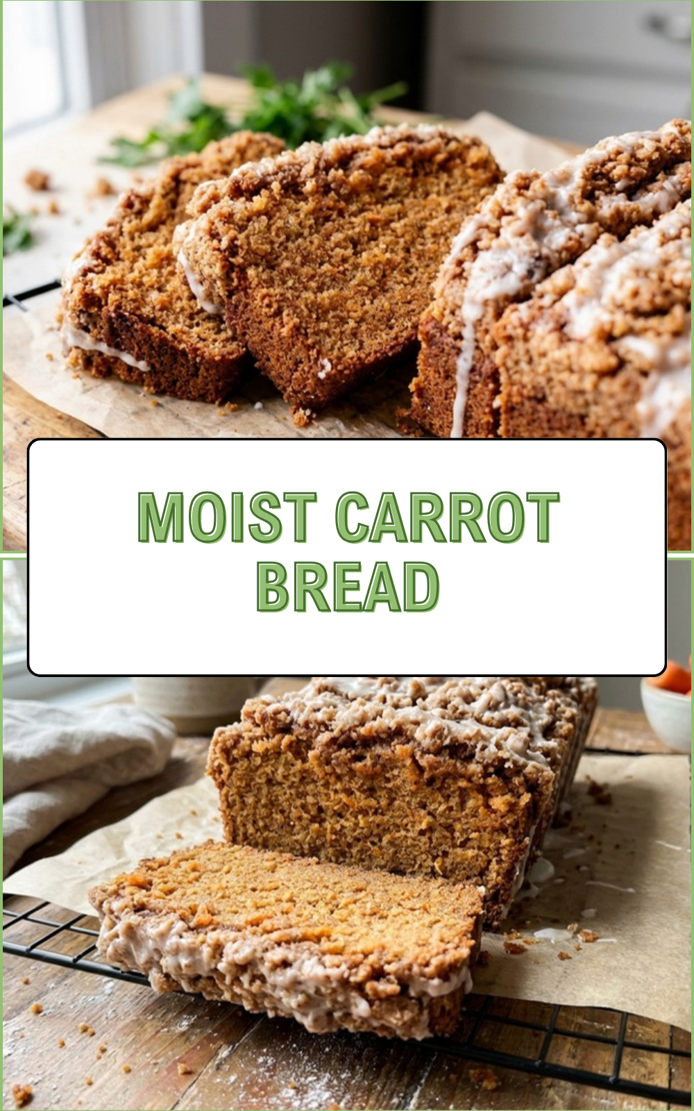 Moist Carrot Bread