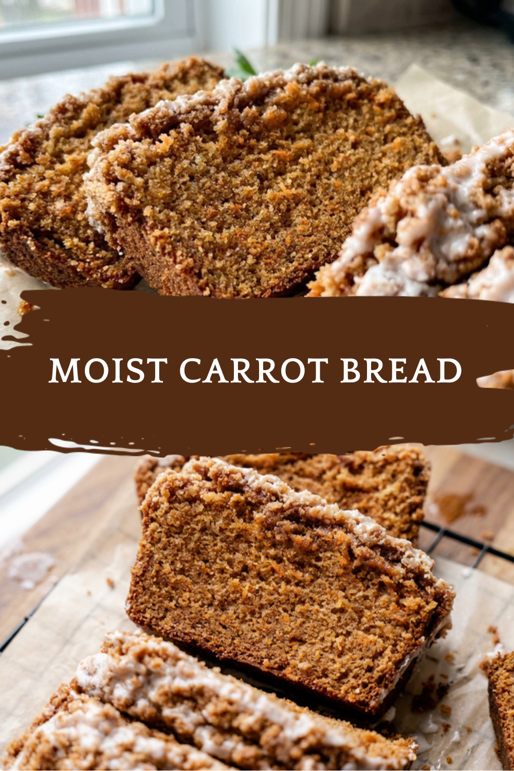 Moist Carrot Bread