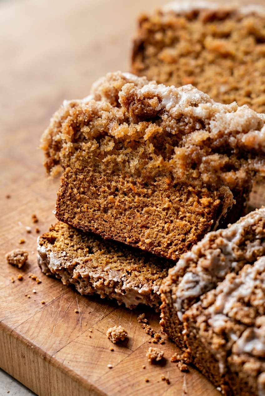 Moist Carrot Bread