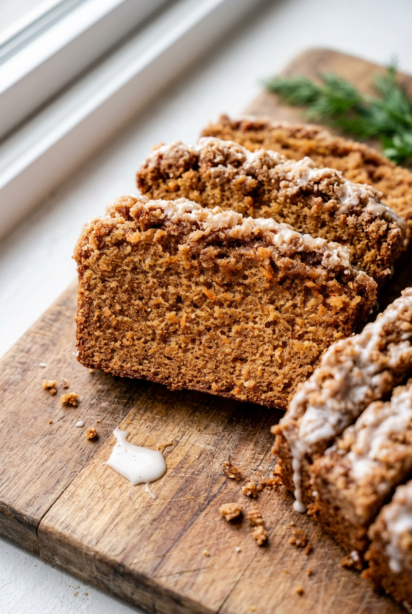 Moist Carrot Bread