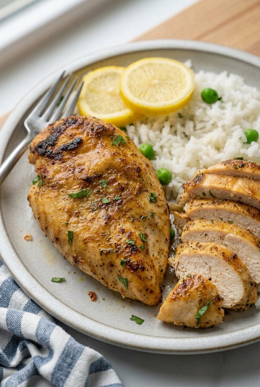 Slow Cooker Italian Lemon Chicken