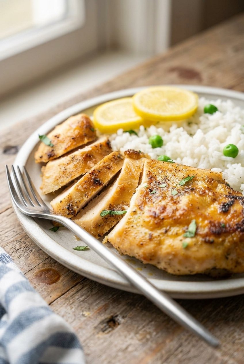 Slow Cooker Italian Lemon Chicken