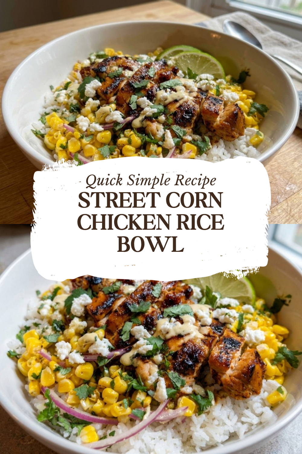 Street Corn Chicken Rice Bowl Recipe 7 Street Corn Chicken Rice Bowl