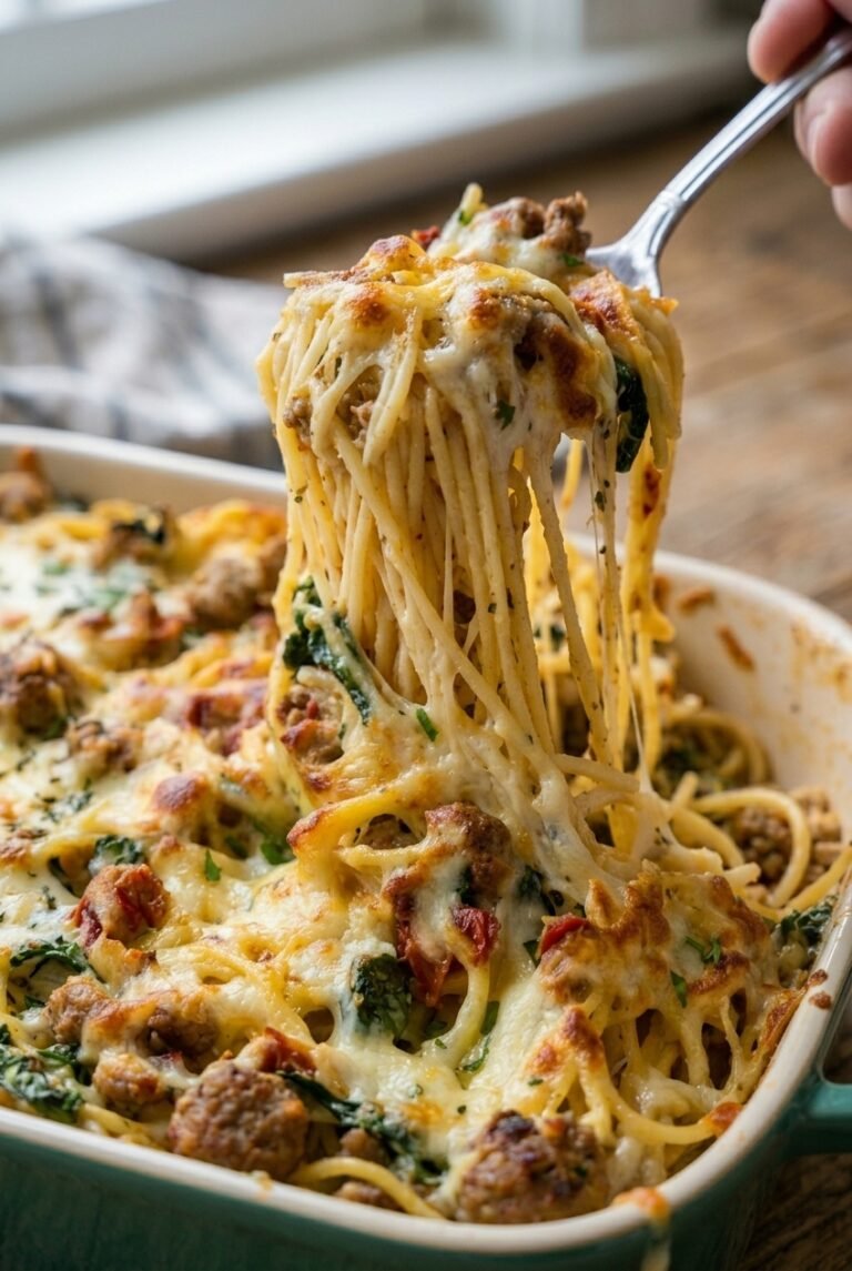 Tuscan Baked Spaghetti 98.Png